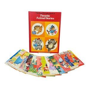 Vintage Rand McNally Junior Elf Books Lot HC 49¢ 59¢ 69¢ Children's Books